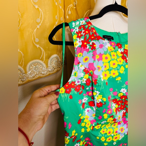 Talbots Green Floral Dress - Picture 5 of 9